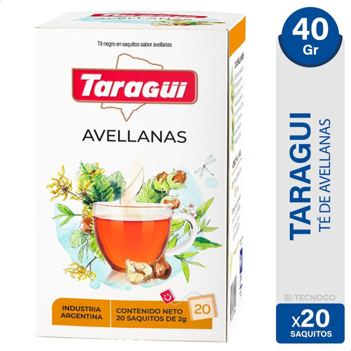 Te Sabor Avellanas Taragui Negro Saquitos Infusion 01mercado