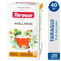 Comprar Te Negro Sabor Avellanas Taragui Saquitos Infusion 20u