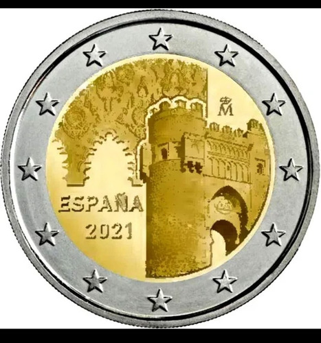 Moneda Conmemorativa España 2021, Toledo.