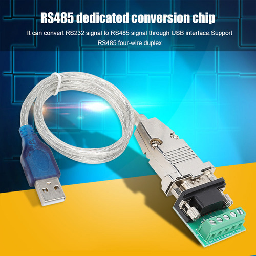 Adaptador De Cable Usb A Rs485 Compatible Con Rs232