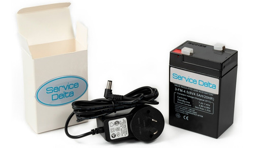 Cargador Y Bateria Para Balanza Systel Croma Clipse Delta