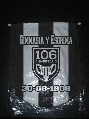 Banderin Paño 36cm Gimnasia De Mendoza M03