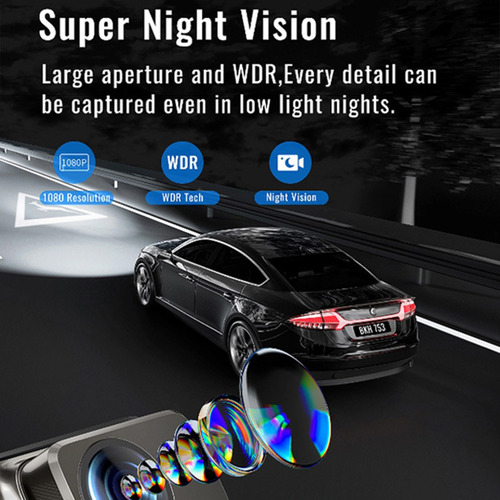 Grabador De Conducción Con Visión Nocturna De Alta Definició