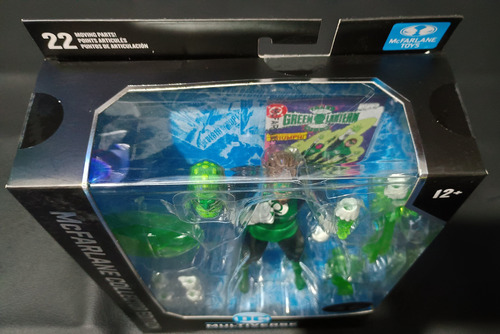 Mcfarlane Mica Rota Green Lantern Corps Platinum Batm Foreve (Usado)
