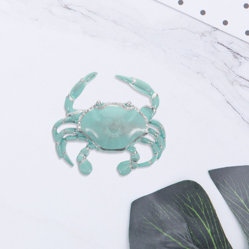 Modelo De Cangrejo De Resina Con Temática Oceánica: Animal M