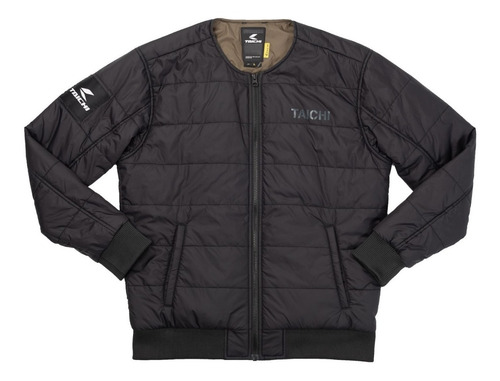 Imagen 3 de 10 de Campera Moto Rs-taichi Monster Dark Khaki Adventure Invierno
