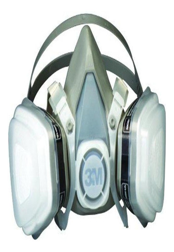 Respirator 3m 07192 - Pintura En Aerosol, Tamaño Mediano