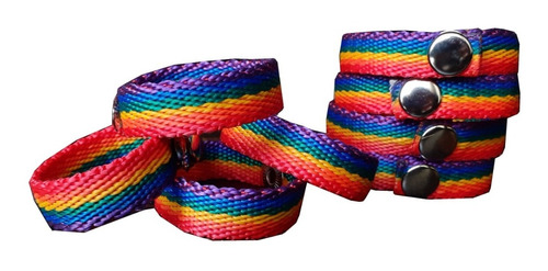 Pulseras Lgbt Finas Pack X 5