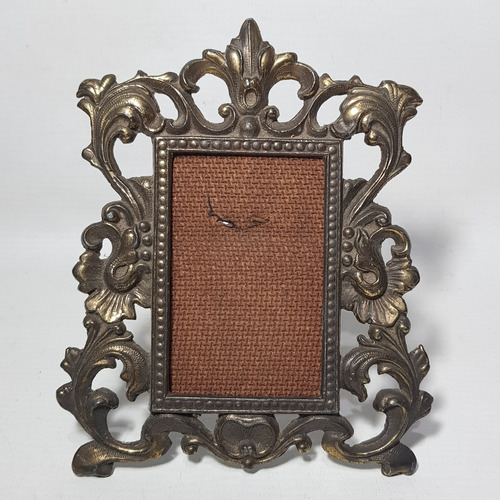 Imagen 5 de 6 de Antiguo Portarretrato Bronce Estilo Francés Mag 59346