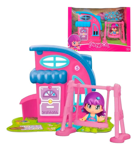 Pinypon Casita Con Figura Y Accesorios Famosa Original Sk