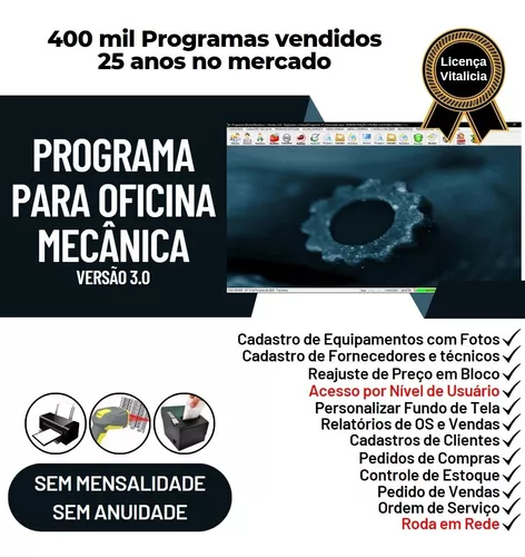 Programa Ordem De Serviço E Vendas E Estoque V3.0