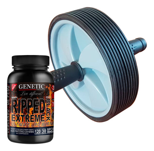 N°1 Quemagrasas Thermogenic Ripped Genetic Rueda Abdominales