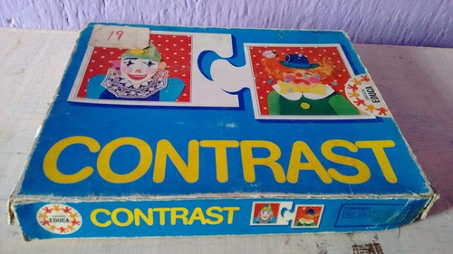 Rompecabezas Contrast Juegos Educa 1977.