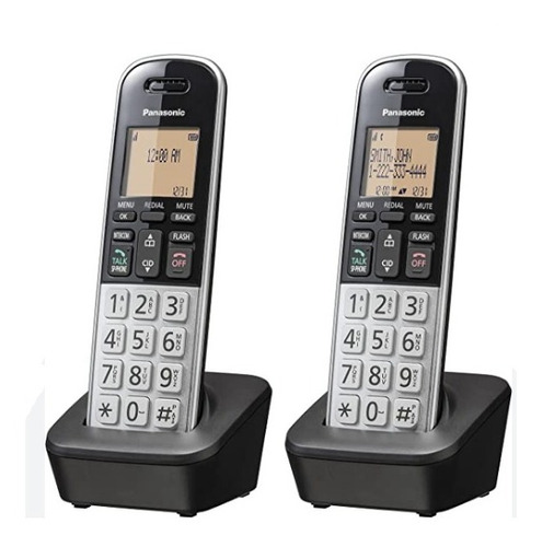 Telefono Inalambrico Panasonic Kx-tgb812s X2 Auriculares