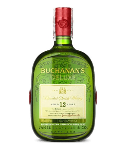 Whisky Buchanans Deluxe 12 Años 375 Ml - mL a $410