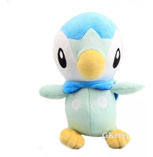 Piplup Pelúcia Pokémon Pronta Entrega 18cm Prinplup Empoleon