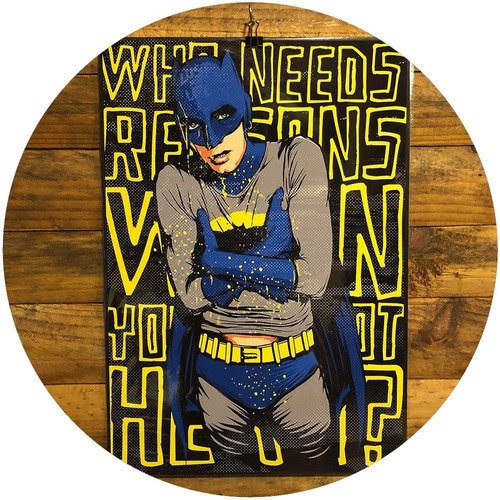 Cuadro Poster Bat Renton, Trainspotting, Batman