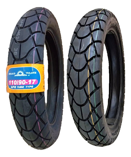 Llantas 100/90-17 Y 110/90-17 Chaoyang Doble Proposito+envio