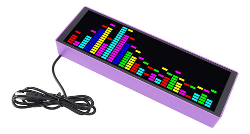 Analizador De Pantalla De Espectro Musical 16x24 Rgb 12 Dyna