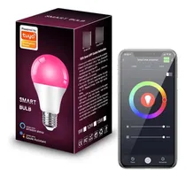 Comprar Bombilla Inteligente 9w Smart Led Wifi Compatible Alexa Goog