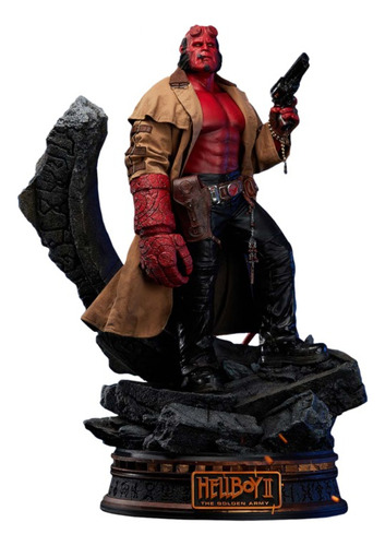 Estatua 1:4 De Escala Blitzway Hellboy 2 The Golden Army