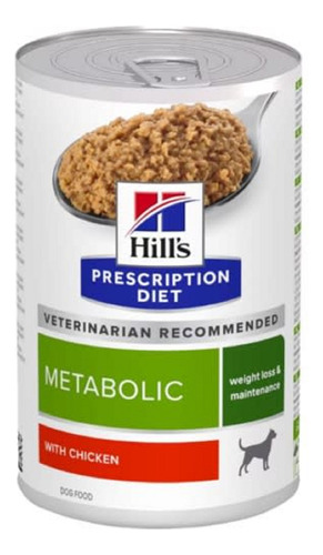 Hills Pd Canine Metabolic 370 Gr X Docena 