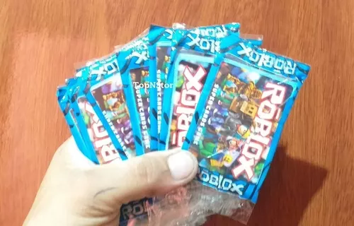 400 Cartinhas Roblox - 100 Pacotinhos Card Rôblox Cards