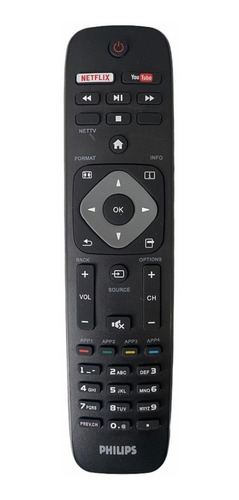 Control Remoto Philips Smart Tv Serie 5000 55pfl5901/f8