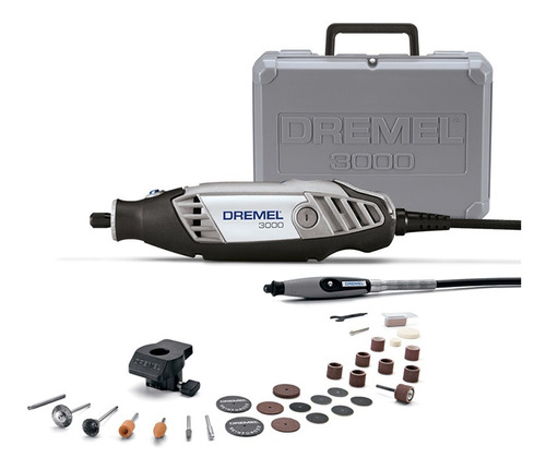 Dremel 3000 Multipropósito + 2 Acoples Y 30 Acc + Maletín