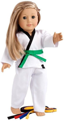 Conjunto De Yin Y Yang - Karate / Tae Kwon Do Incluye Blu...