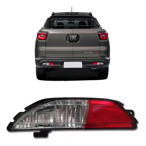 Lanterna Luz Ré Parachoque Motorista Original Fiat Toro 2020