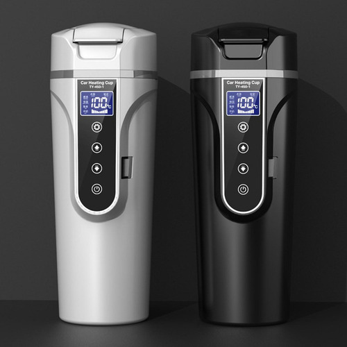 Hervidor De Agua Para Coche Eléctrico, Taza Calefactora,