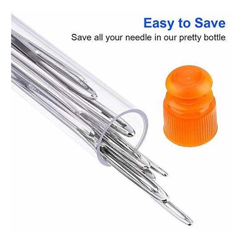 Aguja Grand Ojo Romo 15 Tejer Acero Inoxidable Coser Hilo