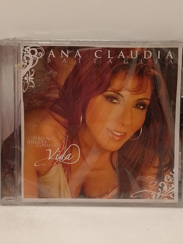 Ana Claudia Battaglia Pero No Juegues Conmigo Cd Nuevo