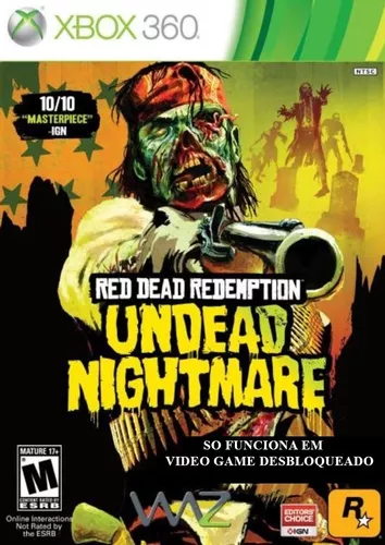 Jogo red dead redemption 1 xbox 360