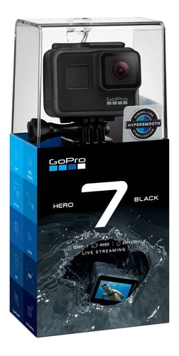 Gopro Hero7 Black - Cámara De Acción Digital Sumergible Color Negro