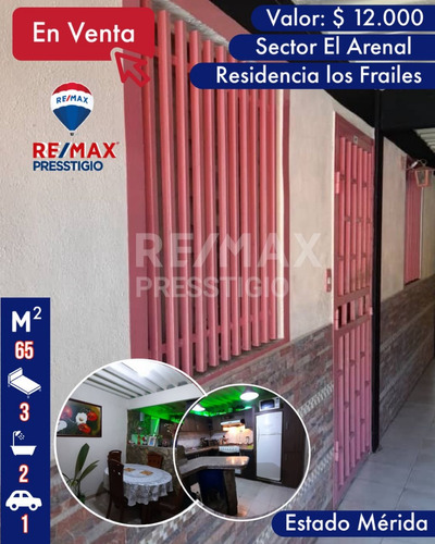 En Venta Hermoso Apartamento En El Arenal ,merida 