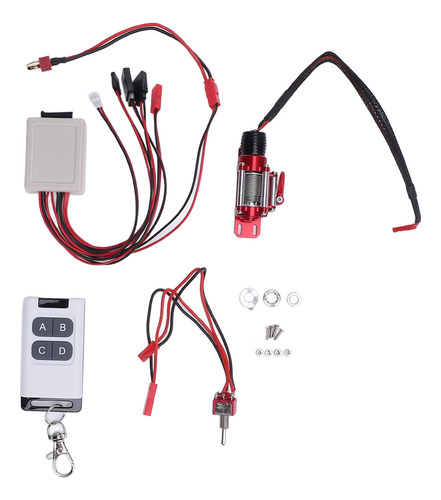Control Remoto Rc Metal Winch Para Maqueta De Vehículo A Esc