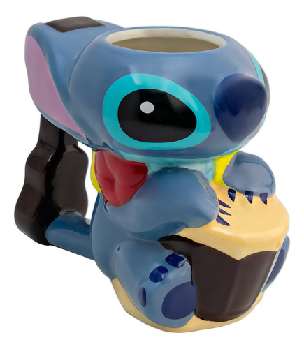 Taza 3d Cerámica Stitch 325 Ml Stitch