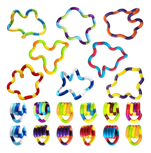 Set De 4 Juguetes Antiestrés Con Forma De Oreo – Colores Azul Y Rosa, Tamaño 3.8 Cm, Hechos De TPR Suave Y Elástico, Perfectos Para Relajarse