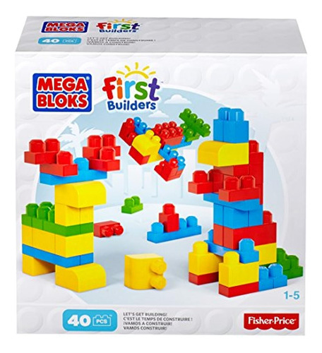 Mega Bloks Comencemos A Construir 40 Piezas