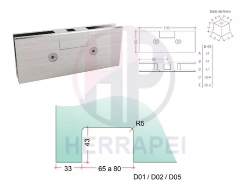 Frenos Hidraulicos Para Puertas Blindex