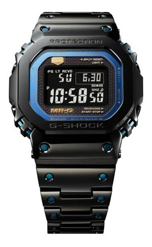 Imagen 2 de 4 de Reloj Casio G-shock Metal Cromo Cobalto Mrg-b5000b-1dr
