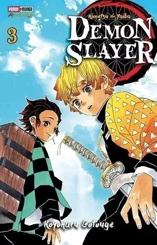 Demon Slayer Tomo #3 - Panini Manga (kimetsu No Yaiba)