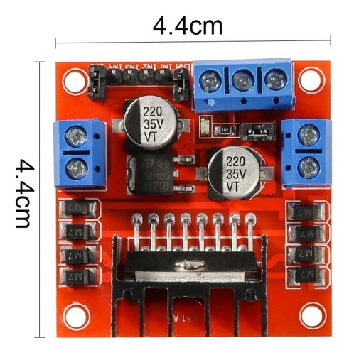 Modulo Puente H L298n Motor Driver - Arduino, Pic, Raspberry
