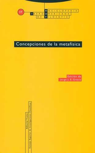 Libro Concepciones De La Metafísica. Eiaf Vol.17