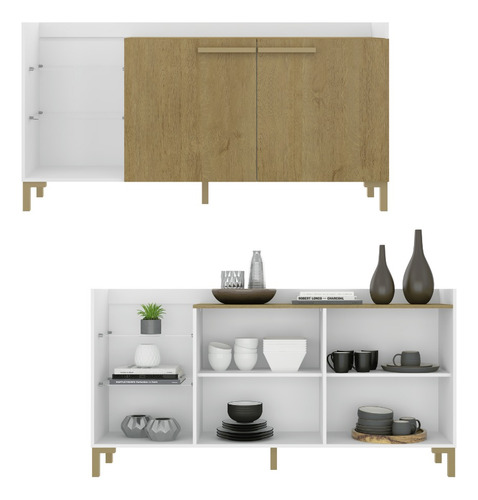 Buffet- Aparador Para Living O Dormitorio, Rack Para Living