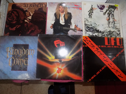 Discos Viniles, Rock, Heavy Metal, Importados Y Nacionales 1