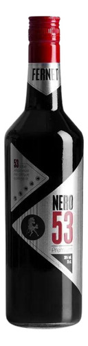 Licor Fernet Nero 53 Premium 39° 750cc 