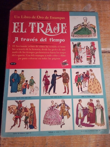 Un Libro De Estampas, El Traje A Través Del Tiempo.